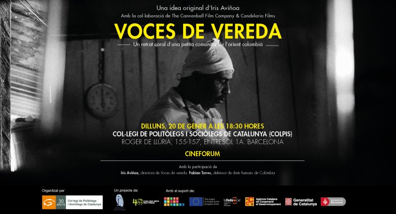 Voces de Vereda: proyección del documental y debate posterior