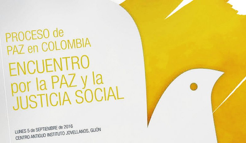 Proceso de paz en Colombia. Encuentro por la Paz y la Justicia Social
