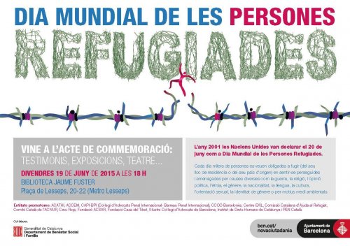Acte Unitari de commoració del Dia Mundial Persones Refugiades