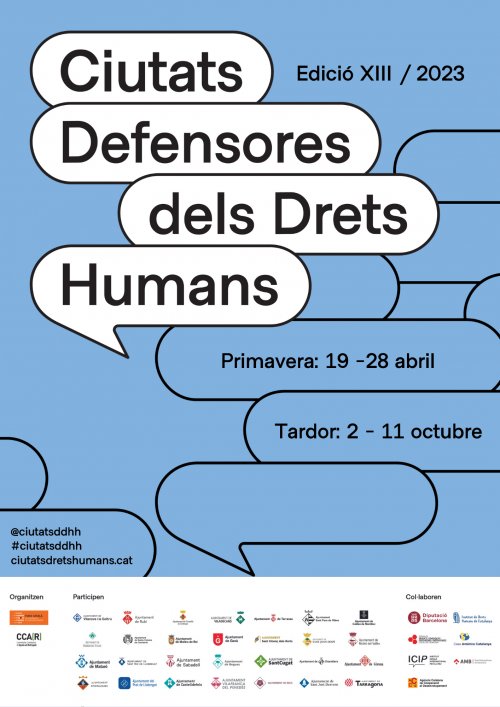 Ciudades Defensoras de los Derechos Humanos  (primavera 2023)
