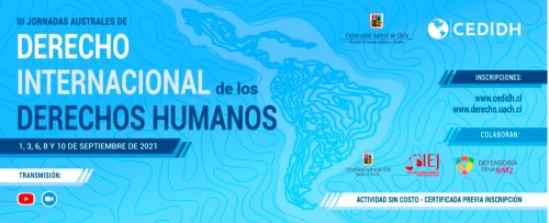 III Jornades Australs de Dret Internacional dels Drets Humans