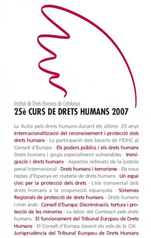 25è Curs Anual de Drets Humans