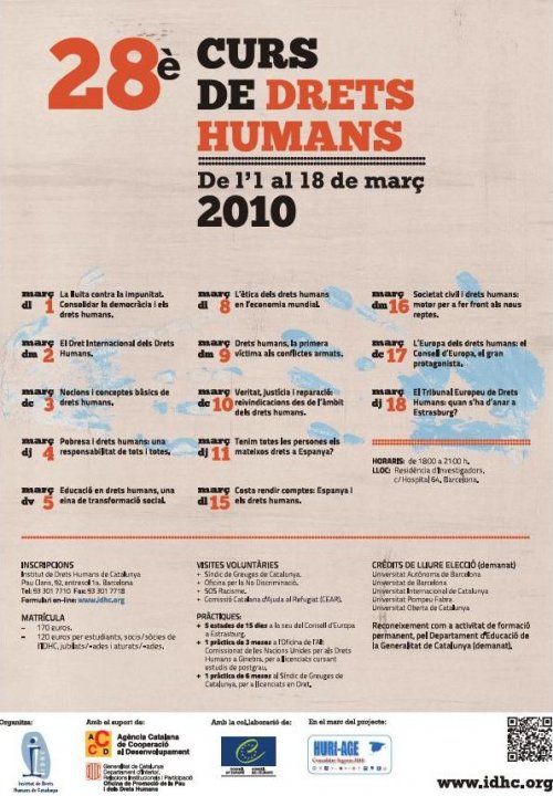 28è Curs Anual de Drets Humans