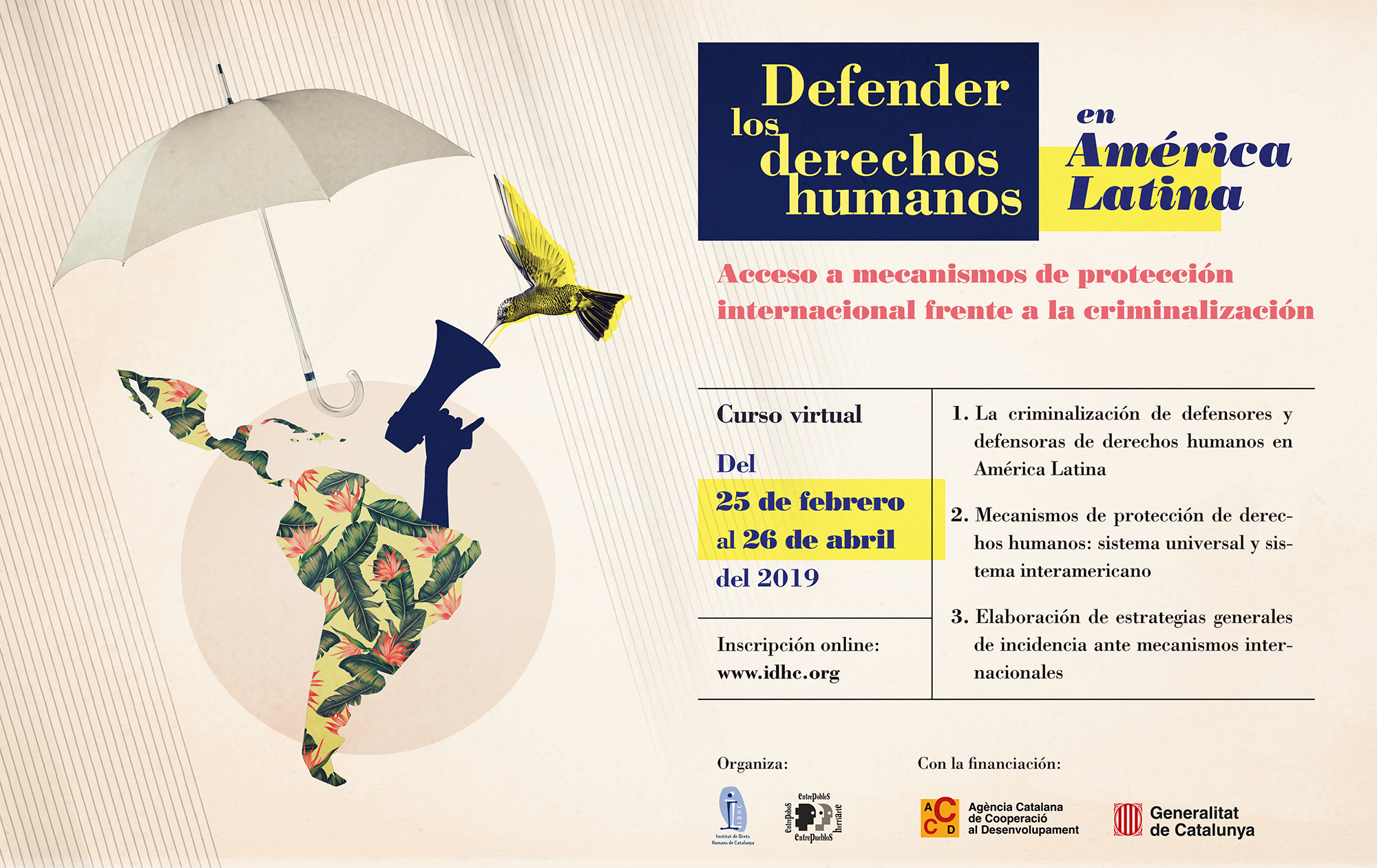 Defensar els drets humans a Amèrica Llatina: accés a mecanismes de protecció internacional enfront de la criminalització