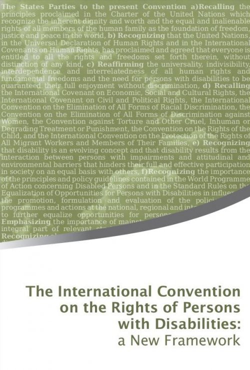 La Convenció Internacional sobre els Drets de les Persones amb Discapacitat