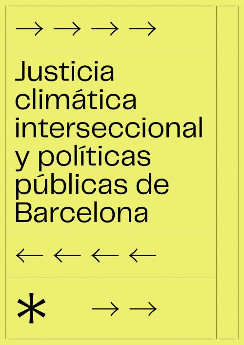 Justicia climática interseccional y políticas públicas de Barcelona