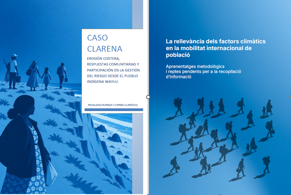 Dues noves publicacions sobre «Mobilitat humana i canvi climàtic»