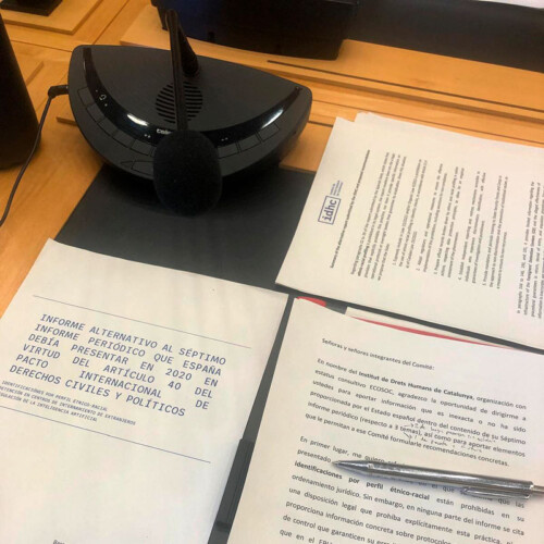 El Comitè de Drets Humans de l’ONU publica les seves observacions finals després de l’examen a l’Estat espanyol