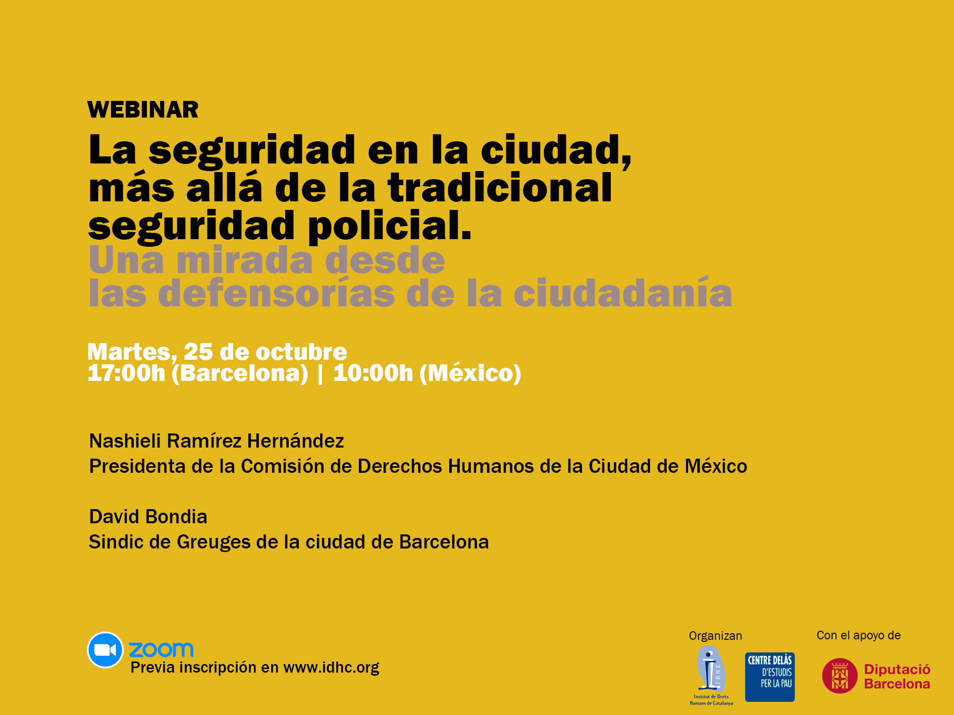 La seguridad en la ciudad, más allá de la tradicional seguridad policial