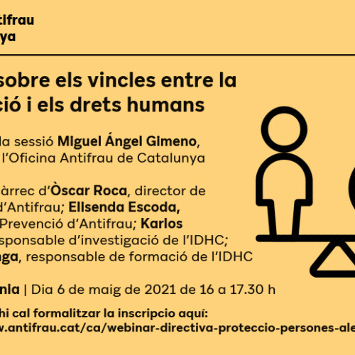 [Presentació] Estudi sobre els vincles entre corrupció i drets humans